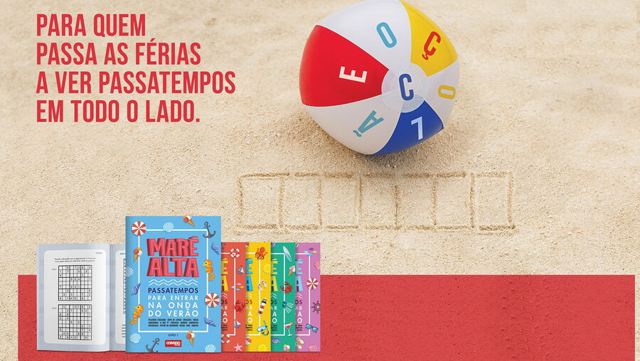 Livro Passatempos Maré Alta