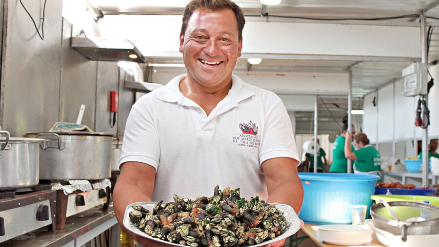 Paulo Lourenço é o presidente da Associação dos Marisqueiros que organiza anualmente o evento tradicional